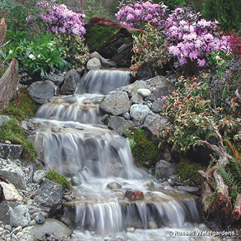 The Original pondless waterfall was designed and built by Russell Watergardens in the early 2000's