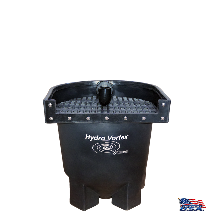 Ahi Hydro Vortex™ 16-inch biological waterfall filter for ponds and pondless waterfalls.