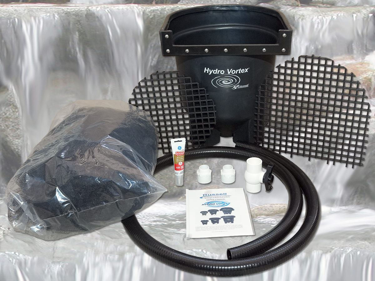 Ahi Hydro Vortex filter with Manual backwash option