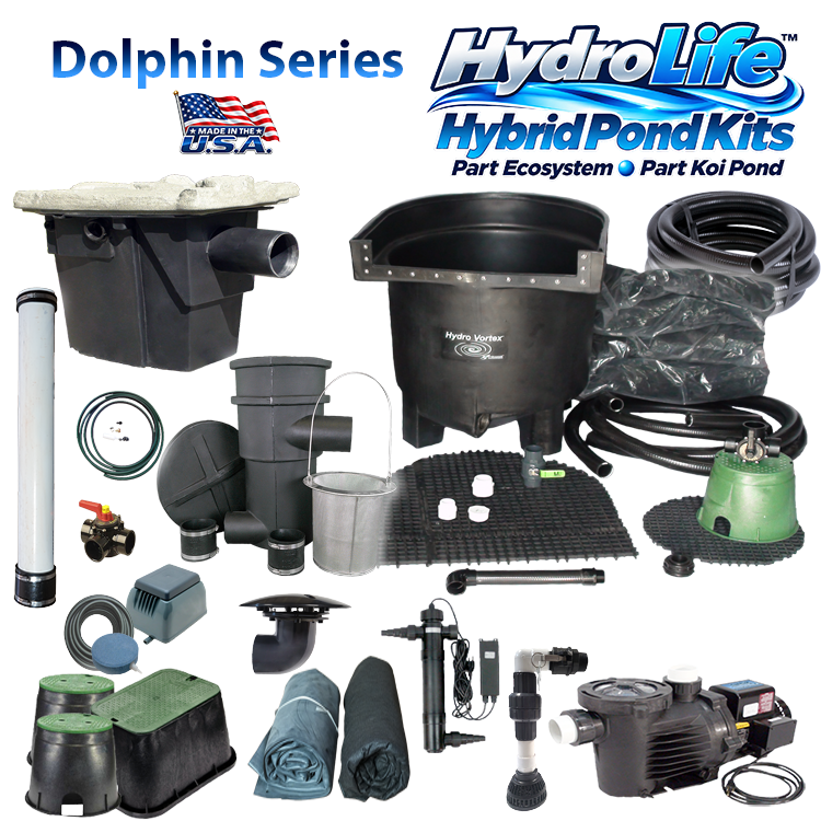 Dolphin Series HydroLife™ hybrid pond kit