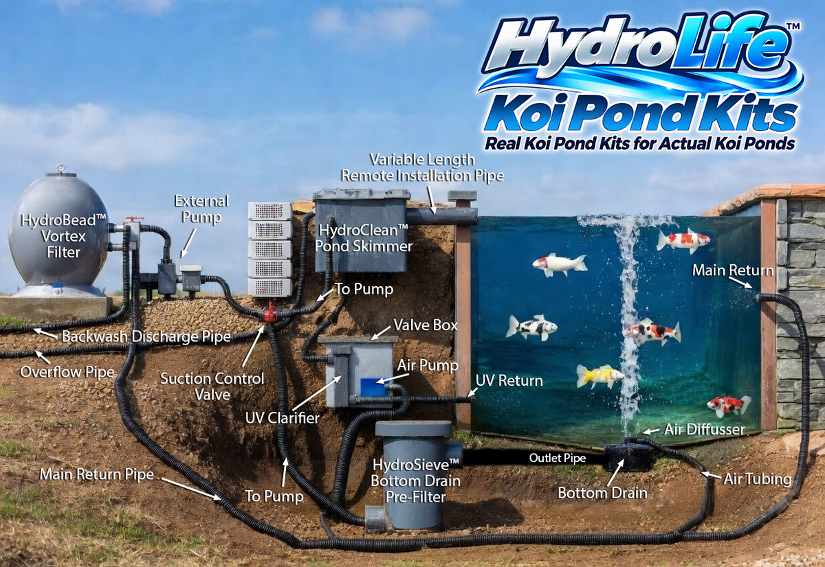 HydroLife™ Koi Pond Diagram