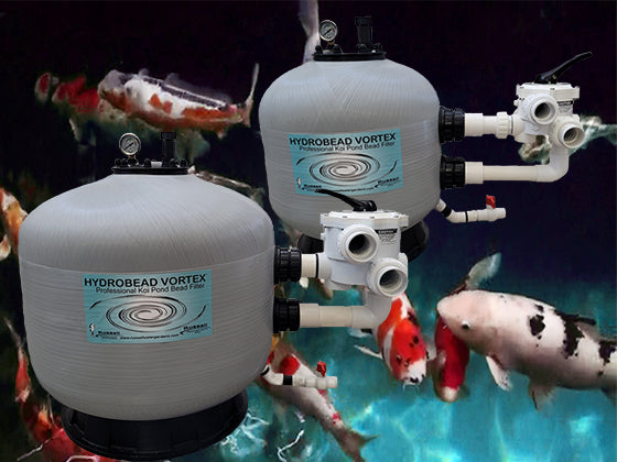 HydroBead Vortex koi pond filters by Russell Watergardens & Koi