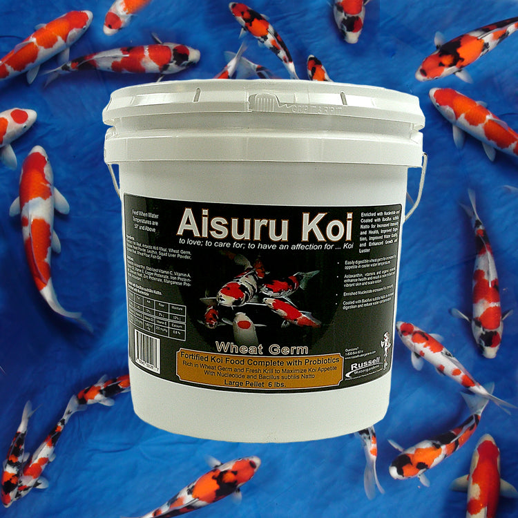 6 lb. Aisuru Koi Large Pellet Koi Food