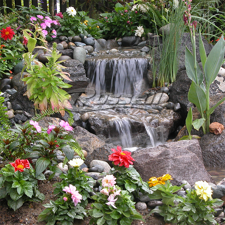 Marlin Series HydroPure™ Filtered Pondless Systems give you a lower cost of ownership than conventional rock and gravel pondless waterfall kits