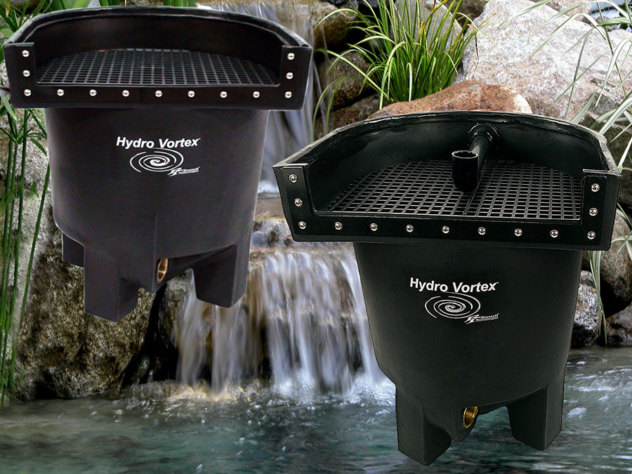 Marlin Hydro Vortex waterfall filters - with manual or HydroFlush backwash system