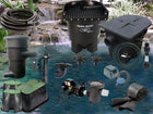 Ahi Series 8x11 Hybrid Pond Kit with C-2520 pump and Auto Fill Kit