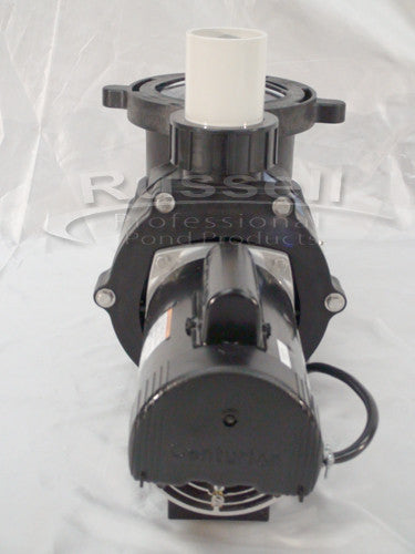 C-13080-3B high flow self priming external pond pump is fan cooled