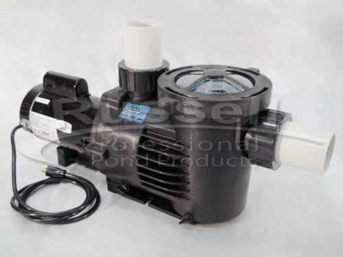 C-13080-3B high flow self priming external pond pump is energy efficient