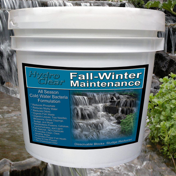Cold Water Beneficial Bacteria ⅓ oz. Blocks - Fall Winter Maintenance