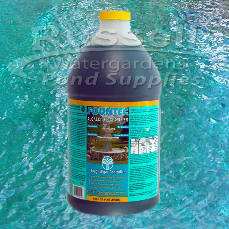 Fountec Algae Control For Fountains and Water Features Without Fish