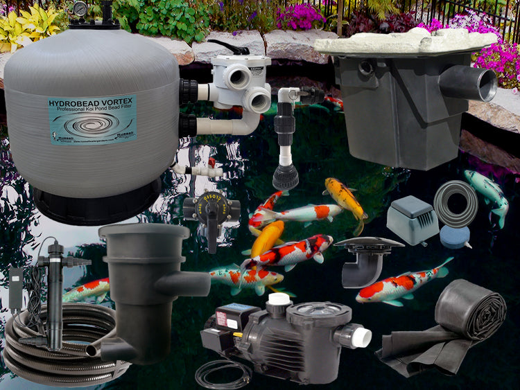 HBV-28 Koi Pond Kit with C-6300-2B Pump No Auto Fill Kit