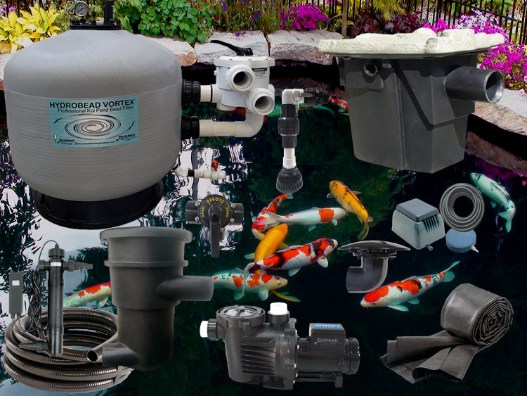 HBV-28 Koi Pond Kit with C-7500-2B Pump No Auto Fill Kit