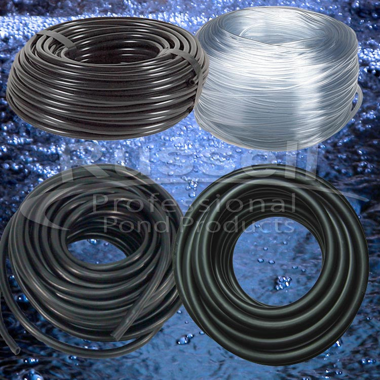 Pond air tubing for pond aeration systems, hydroponics, and fish holding tanks