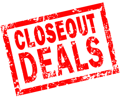 Closeout deals