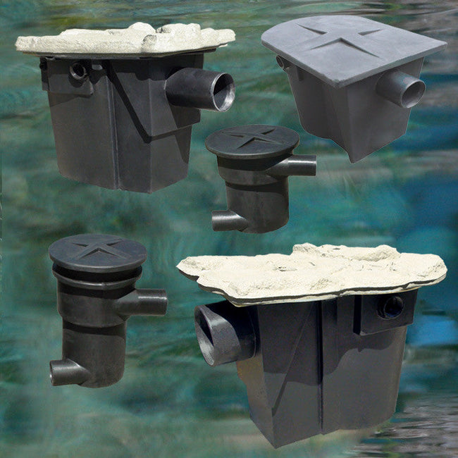 HydroClean pond skimmers and pre-filter