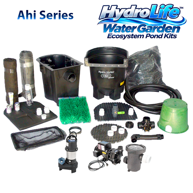 Ahi Series HydroLife™ Water Garden Ecosystem Pond Kit