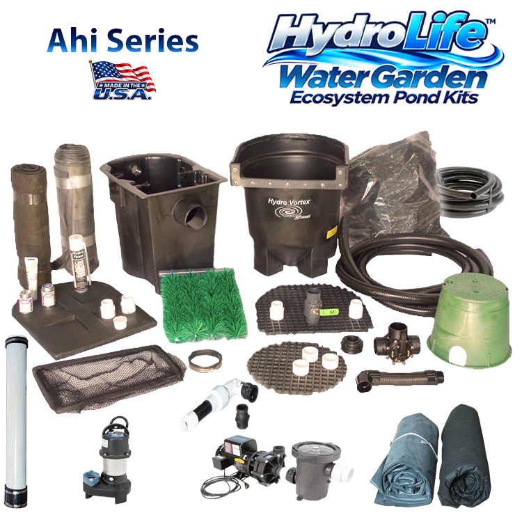 Ahi Series HydroLife™ Water Garden Ecosystem Pond Kit