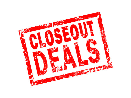 Closeout Deals