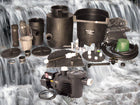 Dolphin Series pondless waterfall kit and C-4620-2B external pump with HydroFlush backwash system