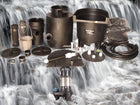 Dolphin Series pondless waterfall with 10' stream kit and SH-5100 submersible pump