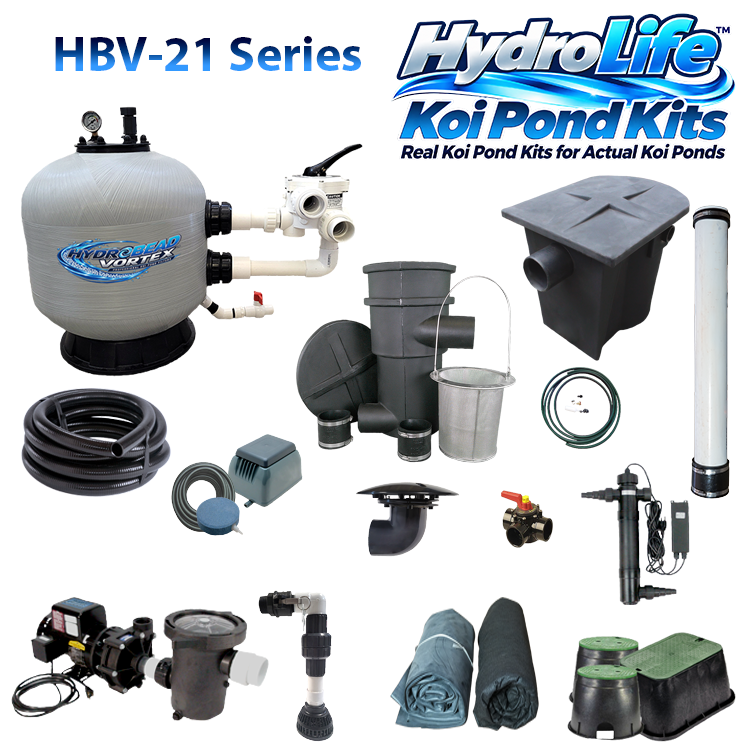 HBV-21 Series HydroLife™ Koi Pond Kit
