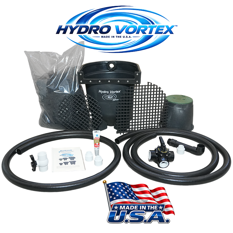 Hydro Vortex™ patented backwashable waterfall filters are proudly made in the U.S.A.