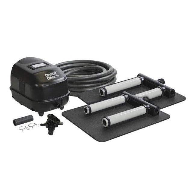 Pond aeration kit for ponds up to 16,000 gallons