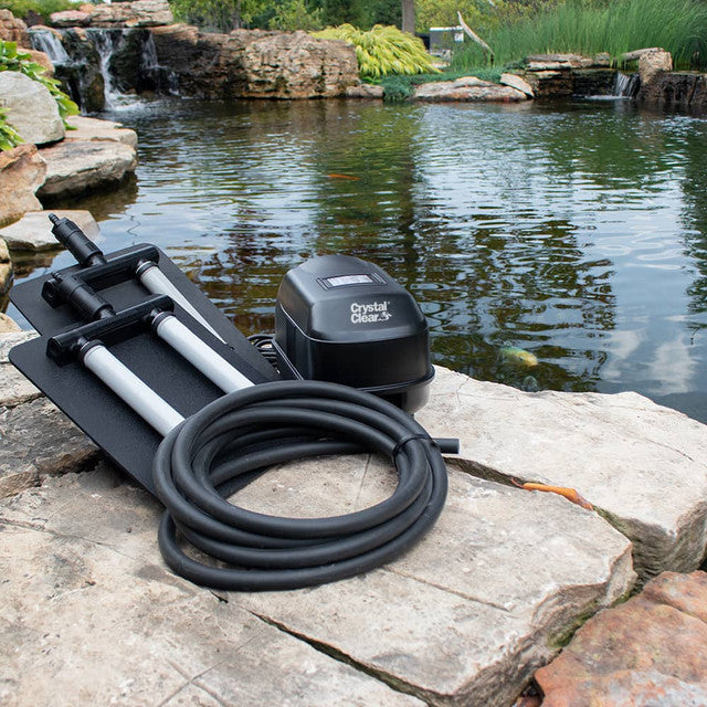 Pond aeration kit for ponds up to 16,000 gallons