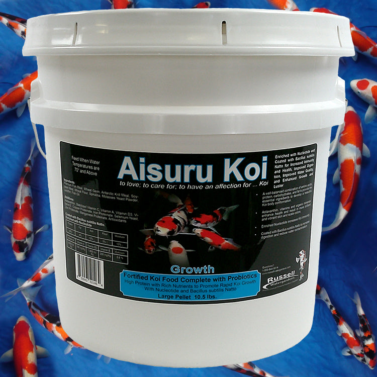 Aisuru Koi Growth Koi Food large pellet 10.5 lb