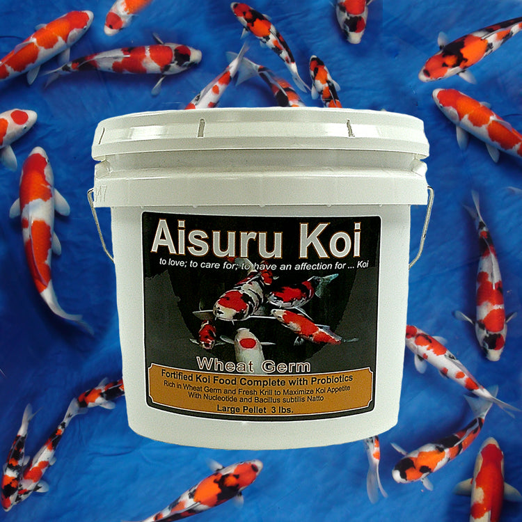 3 lb. Aisuru Koi Large Pellet Koi Food