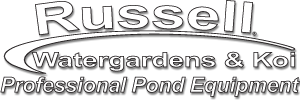 Russell Watergardens & Koi is your number one choice for innovative pond products and pond supplies.