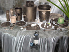 Marlin Series medium pondless waterfall kit with SH-2700 submersible pump and  HydroFlush Backwash System