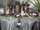 Marlin Series pondless waterfall and pool kit with SH-2700 submersible pump
