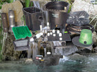 Marlin Series 11'x16' pond kit and C-4620-2B external pump with HydroFlush backwash system