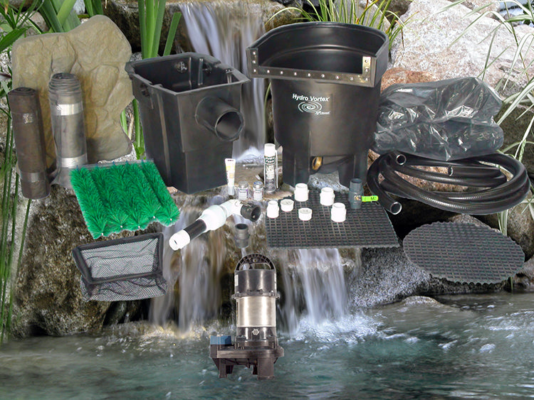 Marlin Series 11'x11' pond kit and SH-4020 submersible pump