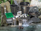 Marlin Series 8'x11' pond kit and SH-5100 submersible pump