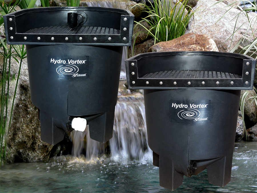 Marlin Hydro Vortex filters available with two backwash options