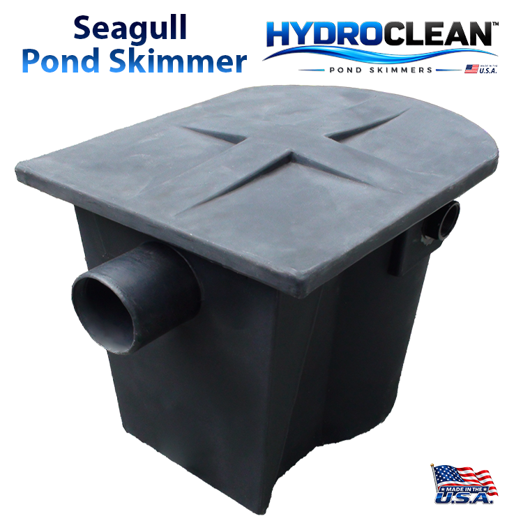 HydroClean™ Seagull Small Fish-Safe Pond Skimmer