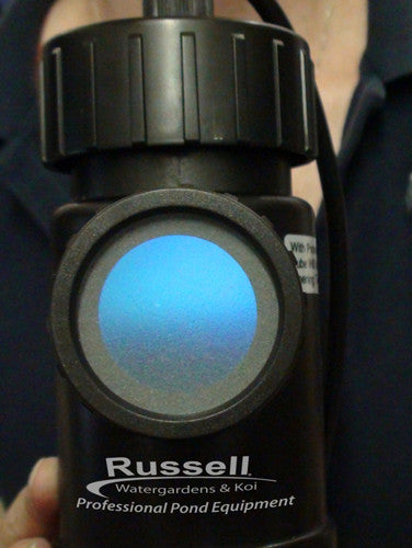 11 Watt UV Clarifier bulb viewing port - Russell Professional Pond Products
