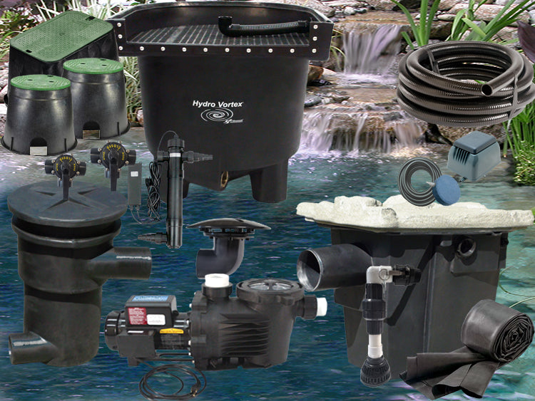 Dolphin Series Hybrid Pond Kit with C-5700-2B external pump