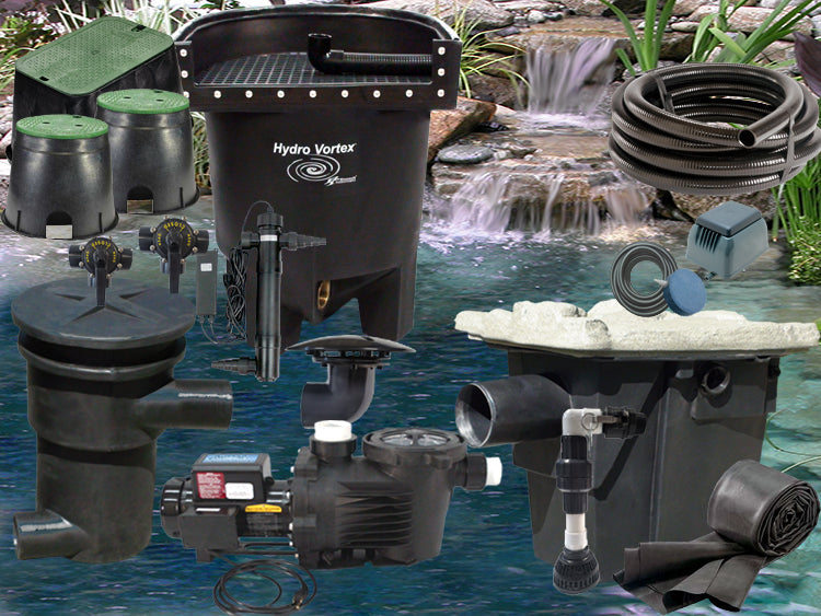 Marlin Series Hybrid Pond Kit with C-3540-2B external pump and No Auto Fill Kit