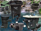Marlin Series Hybrid Pond Kit with C4620-2B external pump with auto fill kit